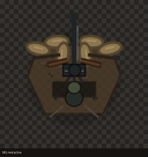 TWB Trenchworks machine gun nest emplacement concept