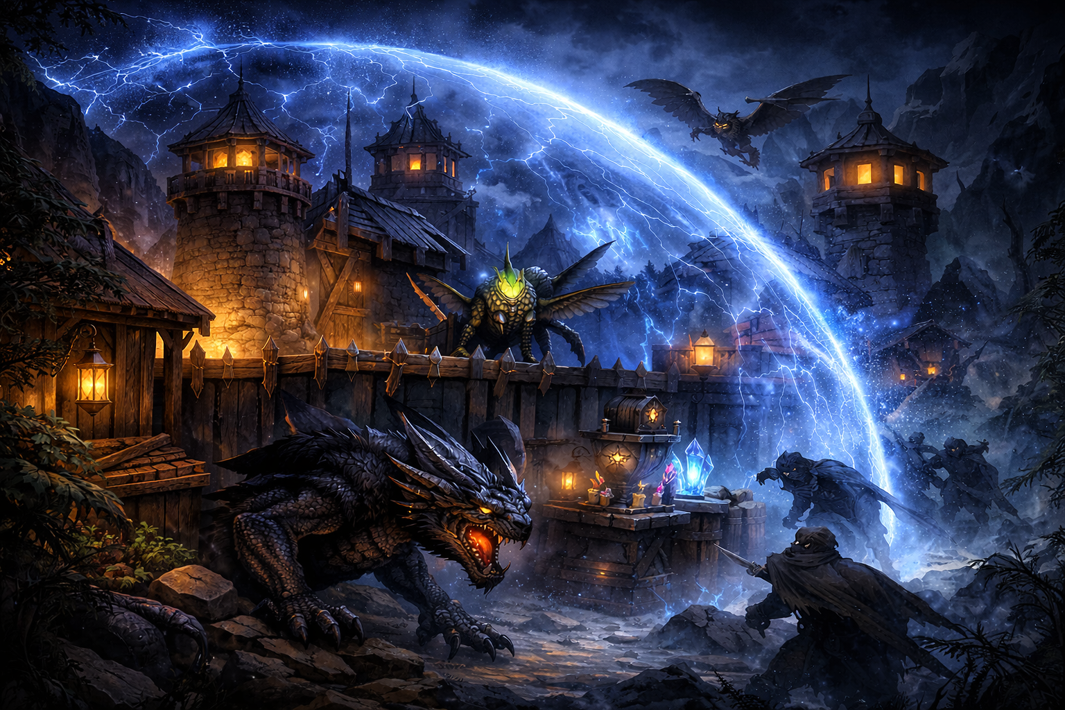 Home defense artwork