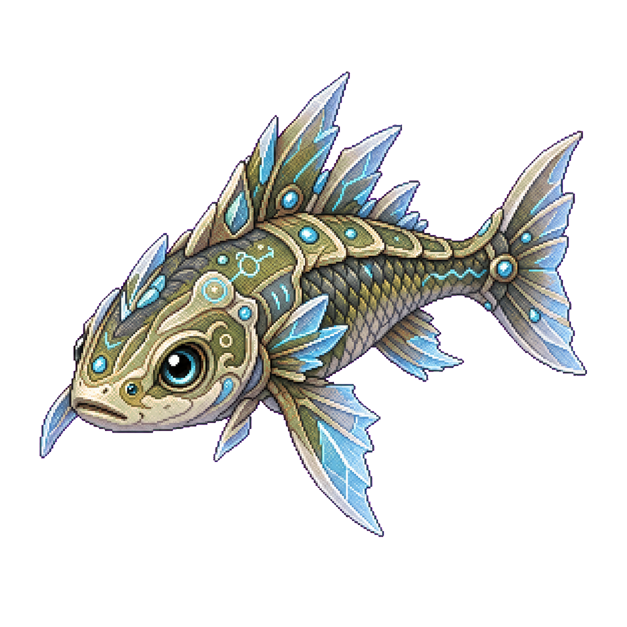 Shardwake Darter creature art from The World Beneath